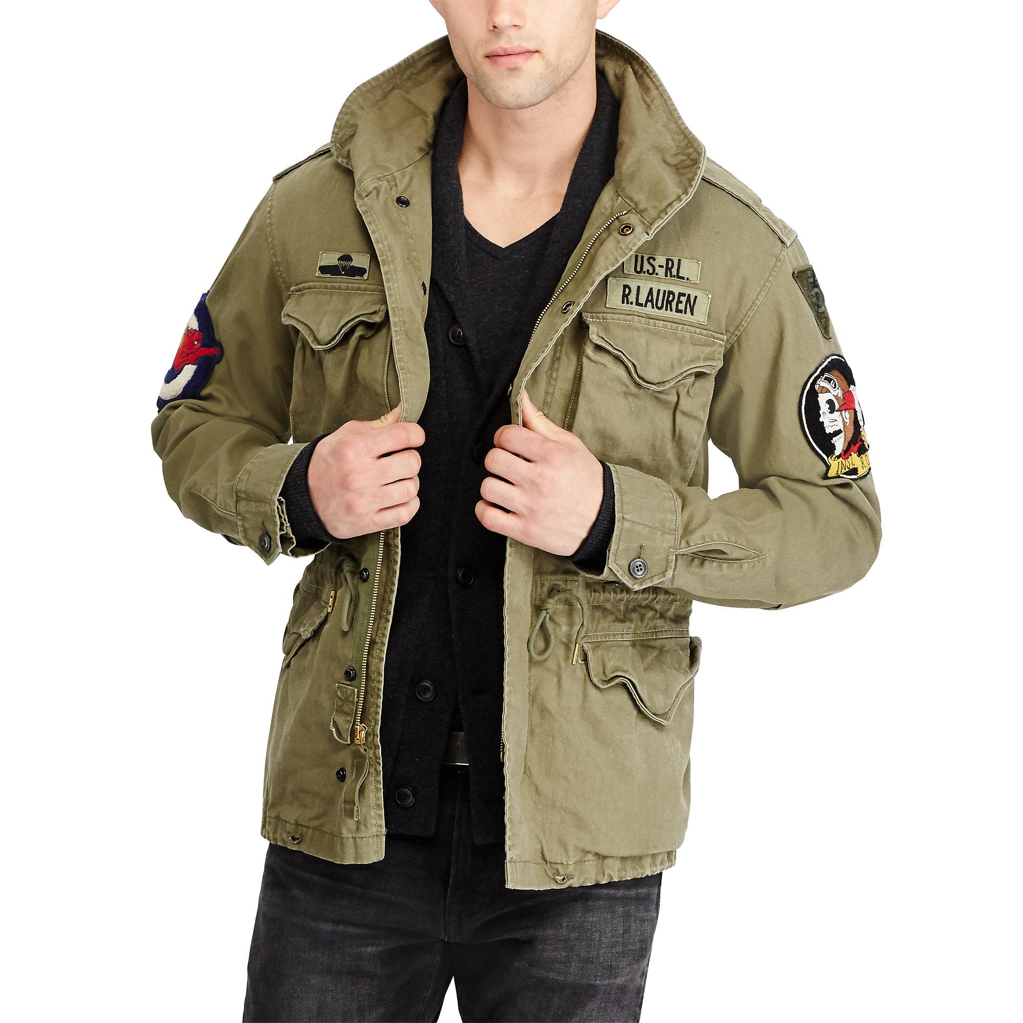 polo ralph lauren men's field jacket